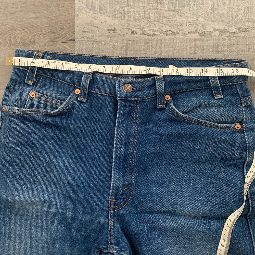 Vintage Levi’s | 1970s Denim Jeans Orange Tag - Picture 3 of 8